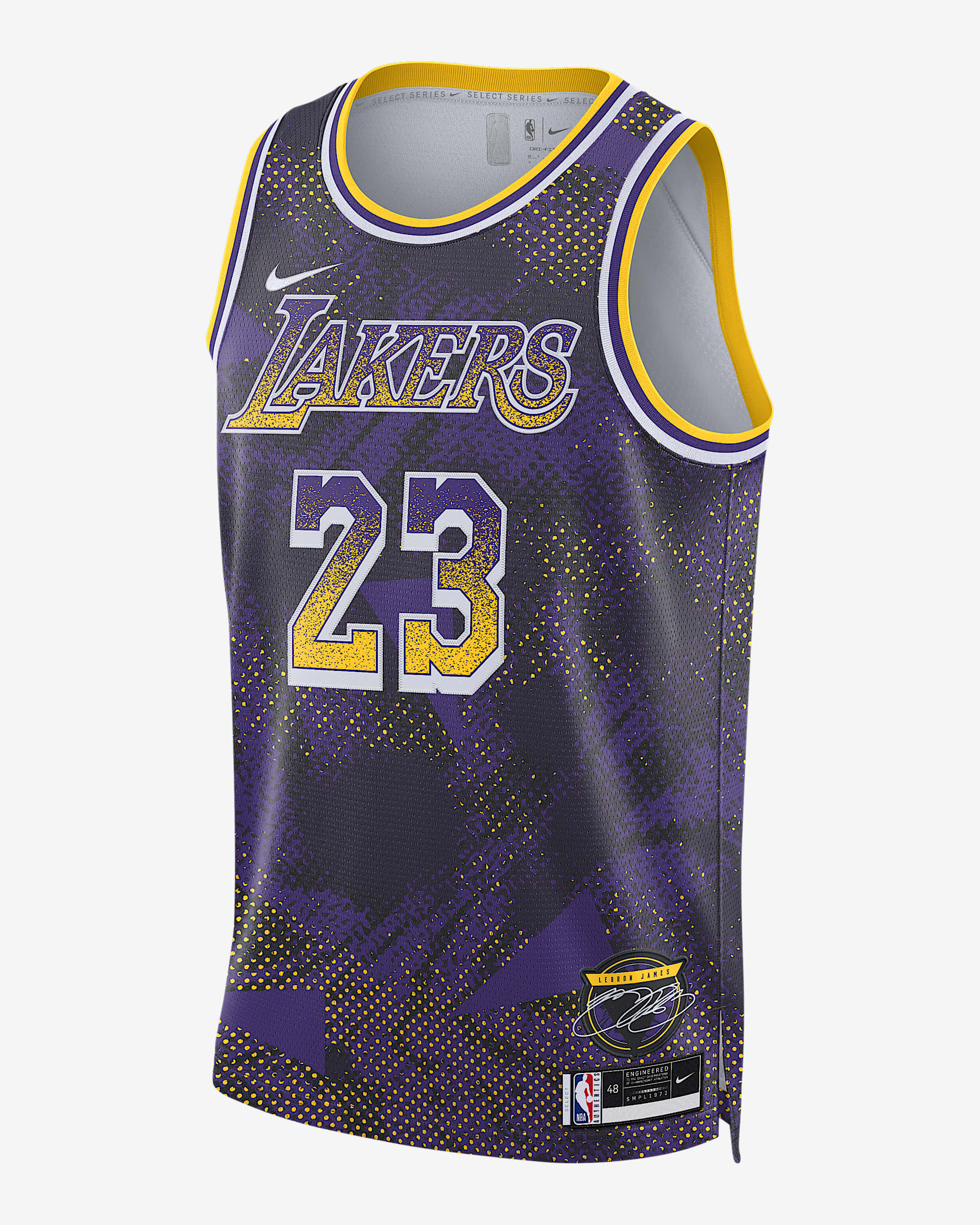 Gold Nba Lakers Shirts Men's Los Angeles Lakers Luka Dončić Nike